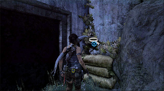 The map is lying on sandbags to the right - Treasure Maps | Collectibles: Cliffside Bunker - Collectibles: Cliffside Bunker - Tomb Raider Game Guide