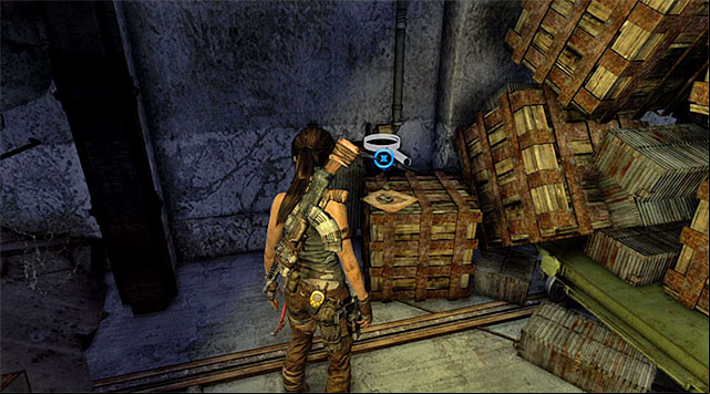 Wait until Lara gets to a small area and turn right - Treasure Maps | Collectibles: Research Base - Collectibles: Research Base - Tomb Raider Game Guide