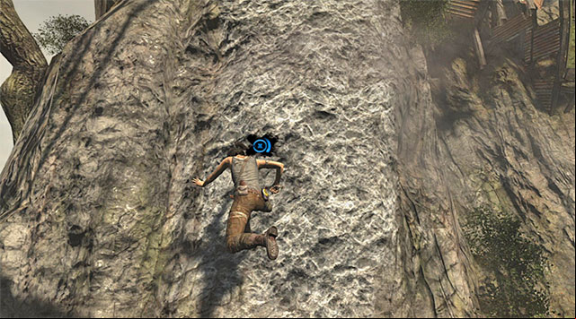 Dont stop climbing towards the eastern ledge even though some new enemies show up - Find a Way into the Solarii Stronghold | 16: No One Left Behind Walkthrough - 16: No One Left Behind | Walkthrough - Tomb Raider Game Guide