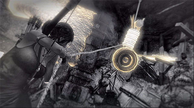 The last ramp is on the right - Chamber of Judgment | Optional Tombs: Shantytown - Shantytown | Optional Tombs - Tomb Raider Game Guide
