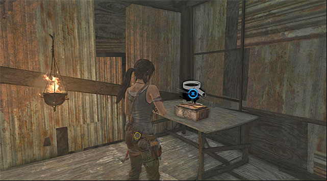 Youll find the Inro box on the table (reward: 500 XP) - Relics | Collectibles: Shantytown - Collectibles: Shantytown - Tomb Raider Game Guide