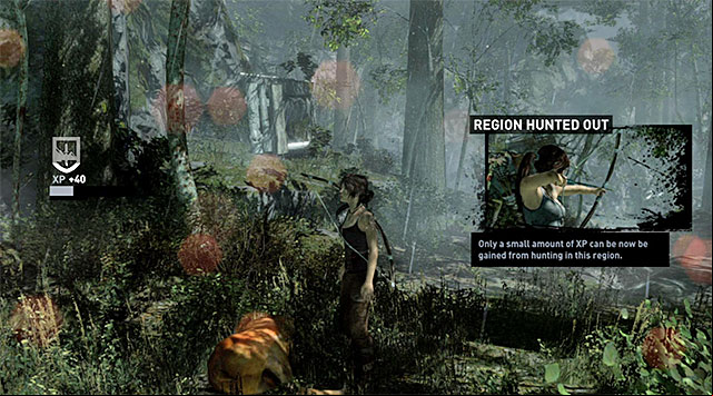 Note - Collect Meet from the Deer | 4: Woman Versus Wild Walkthrough - 4: Woman Versus Wild | Walkthrough - Tomb Raider Game Guide
