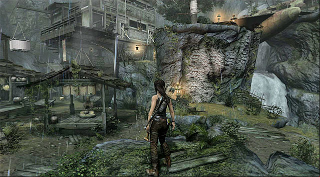 Youre free to search the Mountain Village - Find Roths Pack | 8: Cry for Help Walkthrough - 8: Cry for Help | Walkthrough - Tomb Raider Game Guide