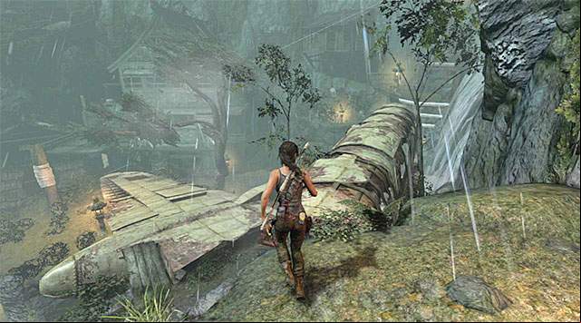 Use the nearby rocks and get to the top - Find Roths Pack | 8: Cry for Help Walkthrough - 8: Cry for Help | Walkthrough - Tomb Raider Game Guide