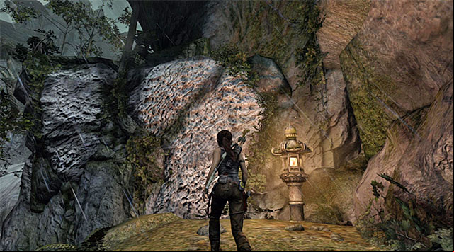 Go right, over the wing - Reach the Top of the Falls | 8: Cry for Help Walkthrough - 8: Cry for Help | Walkthrough - Tomb Raider Game Guide