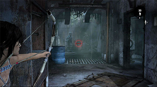 through the hole in the wall - Find the Communication Console | 8: Cry for Help Walkthrough - 8: Cry for Help | Walkthrough - Tomb Raider Game Guide