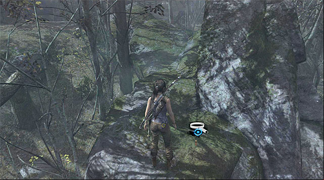 Make your way up towards the rocks on the top - GPS Caches | Collectibles: Coastal Forest - Collectibles: Coastal Forest - Tomb Raider Game Guide