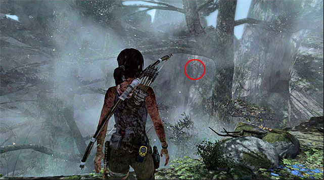 Stop as soon as she stands upright - Ghost Hunter | Collectibles: Coastal Forest - Collectibles: Coastal Forest - Tomb Raider Game Guide