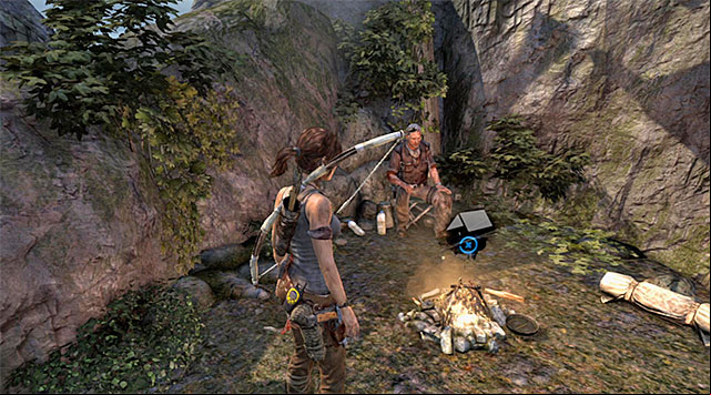 CAMPSITE 3/5 - VILLAGE OVERLOOK - Campsites | Collectibles: Mountain Village - Collectibles: Mountain Village - Tomb Raider Game Guide