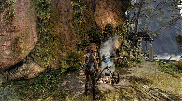 CAMPSITE 5/5 - MOUNTAIN DESCENT - Campsites | Collectibles: Mountain Village - Collectibles: Mountain Village - Tomb Raider Game Guide