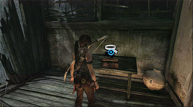 Examine all rooms, then the Yagen by looking inside; youll find some bone fragments (reward: 25 XP + 10 XP for examining the yagen) - Relics | Collectibles: Mountain Village - Collectibles: Mountain Village - Tomb Raider Game Guide