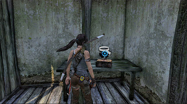 Go in and take the Root from the box (reward: 500 XP) - Relics | Collectibles: Mountain Village - Collectibles: Mountain Village - Tomb Raider Game Guide