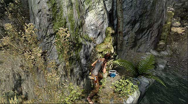 Go down the path - GPS Caches (08-15) | Collectibles: Mountain Village - Collectibles: Mountain Village - Tomb Raider Game Guide