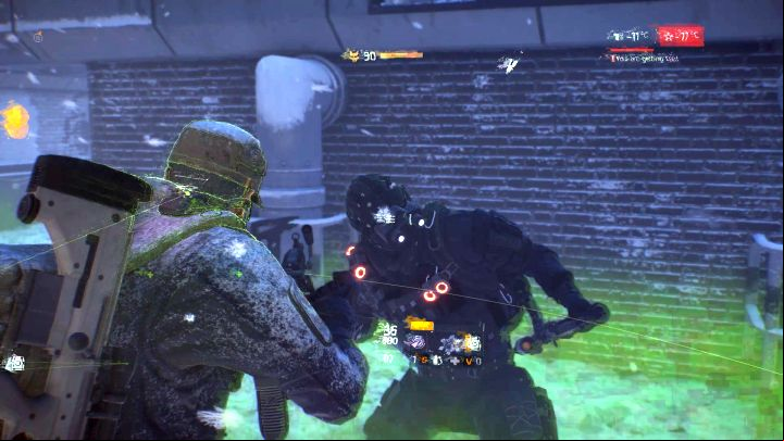 Keep the enemy at a safe distance at all costs. - Hunters, Eniemies in Division Resistance patch - Hints - Tom Clancys The Division Game Guide