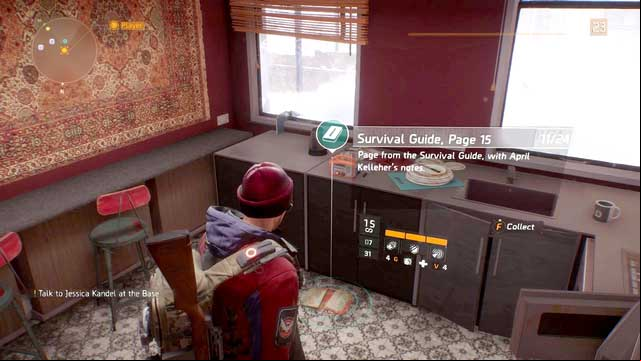 Survival guide in the flat - Clinton (M5) | Intel data - Intel data - Tom Clancys The Division Game Guide
