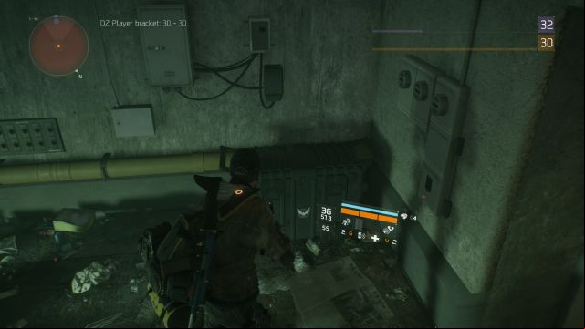 Dark Zone chest #3. - Dark Zone - 01 | Dark Zone - chests, containers and enemies - Dark Zone - chests, containers and enemies - Tom Clancys The Division Game Guide