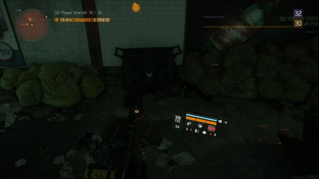 Dark Zone chest #4. - Dark Zone - 01 | Dark Zone - chests, containers and enemies - Dark Zone - chests, containers and enemies - Tom Clancys The Division Game Guide