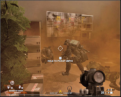 Now you will have to enter a new corridor - Scene 2 - Hacienda - part 3 - Act 7 - Estate - Tom Clancys Rainbow Six: Vegas 2 - Game Guide and Walkthrough