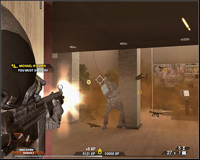 Make sure that no one is planning on using a rope - Scene 2 - Hacienda - part 3 - Act 7 - Estate - Tom Clancys Rainbow Six: Vegas 2 - Game Guide and Walkthrough