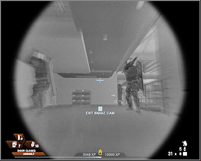 Your colleagues should be able to secure this area without your help - Scene 2 - Hacienda - part 3 - Act 7 - Estate - Tom Clancys Rainbow Six: Vegas 2 - Game Guide and Walkthrough