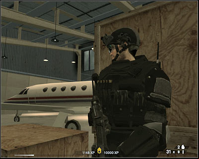 1 - Scene 4 - Airstrip - part 2 - Act 6 - Nevada Desert - Tom Clancys Rainbow Six: Vegas 2 - Game Guide and Walkthrough
