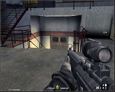 Obviously you will come across enemy soldiers here - Scene 4 - Airstrip - part 2 - Act 6 - Nevada Desert - Tom Clancys Rainbow Six: Vegas 2 - Game Guide and Walkthrough