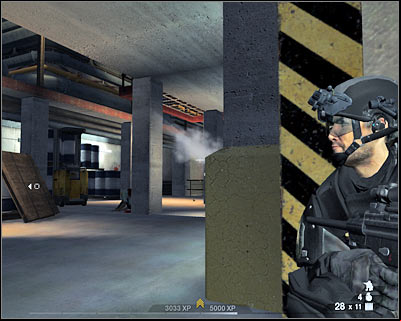 Try moving to your left - Scene 1 - Drop Off - part 2 - Act 6 - Nevada Desert - Tom Clancys Rainbow Six: Vegas 2 - Game Guide and Walkthrough