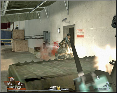 1 - Scene 4 - Sweatshops - part 2 - Act 2 - Old Vegas - Tom Clancys Rainbow Six: Vegas 2 - Game Guide and Walkthrough