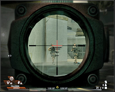 Now you will have to approach the civilian - Scene 4 - Sweatshops - part 1 - Act 2 - Old Vegas - Tom Clancys Rainbow Six: Vegas 2 - Game Guide and Walkthrough
