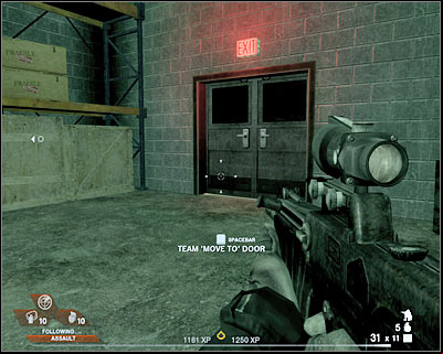 Don't waste your time by using the camera or issuing orders to your team - Scene 4 - Sweatshops - part 1 - Act 2 - Old Vegas - Tom Clancys Rainbow Six: Vegas 2 - Game Guide and Walkthrough