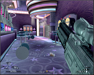 1 - Scene 2 - Nightclub - part 4 - Act 2 - Old Vegas - Tom Clancys Rainbow Six: Vegas 2 - Game Guide and Walkthrough
