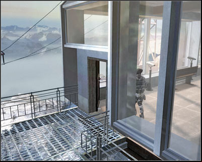 As you've probably suspected, you will have to choose the left ageway - Scene 1 - Negotiations - part 1 - Act 1 - Pyrénées - Tom Clancys Rainbow Six: Vegas 2 - Game Guide and Walkthrough