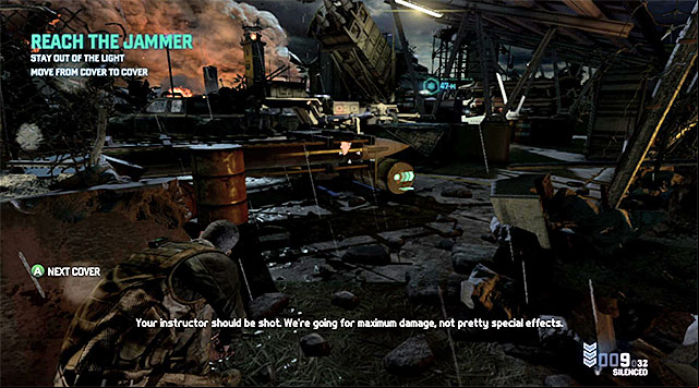 The main square - Reach the jammer - Prologue - Blacklist Zero - Tom Clancys Splinter Cell: Blacklist - Game Guide and Walkthrough