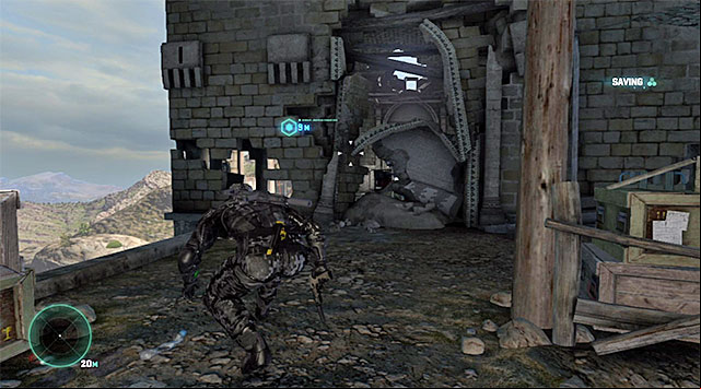 The cliff - Locate the source of transmission - Mission 2 - Insurgent Stronghold - Tom Clancys Splinter Cell: Blacklist - Game Guide and Walkthrough