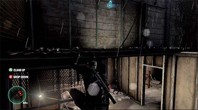 The booth - Make your way to the rooftops - Mission 5 - Abandoned Mill - Tom Clancys Splinter Cell: Blacklist - Game Guide and Walkthrough