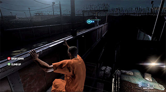 A bridge with a single guard - Retrieve Fisher's gear - Mission 8 - Detention Facility - Tom Clancys Splinter Cell: Blacklist - Game Guide and Walkthrough