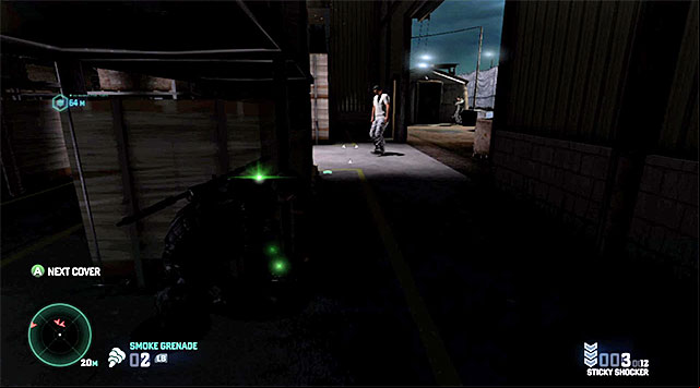 The vicinities of the storage exit - Make it out of the camp - Mission 8 - Detention Facility - Tom Clancys Splinter Cell: Blacklist - Game Guide and Walkthrough