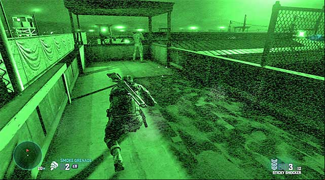 The first sniper - Make it out of the camp - Mission 8 - Detention Facility - Tom Clancys Splinter Cell: Blacklist - Game Guide and Walkthrough