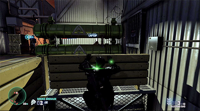 Make your way to the corner and turn right - Enter LNG Facility - Mission 11 - LNG Terminal - Tom Clancys Splinter Cell: Blacklist - Game Guide and Walkthrough