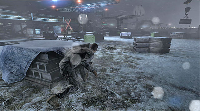 Hiding behind covers is imperative if you want to keep Fisher alive - Stop Sadiq - Mission 12 - Site F - Tom Clancys Splinter Cell: Blacklist - Game Guide and Walkthrough