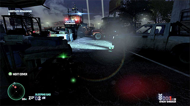 Eliminate the snipers and drag the enemy away into a secluded area - Kobin's missions - High Value Targets - Tom Clancys Splinter Cell: Blacklist - Game Guide and Walkthrough