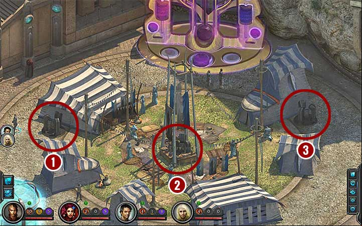 You have to reactivate the clock standing behind the characters you talked to a second ago - Fallen To Earth - main quest walkthrough | Reef of the Fallen World - Sagus Cliffs: Reef of the Fallen World - Torment: Tides of Numenera Game Guide