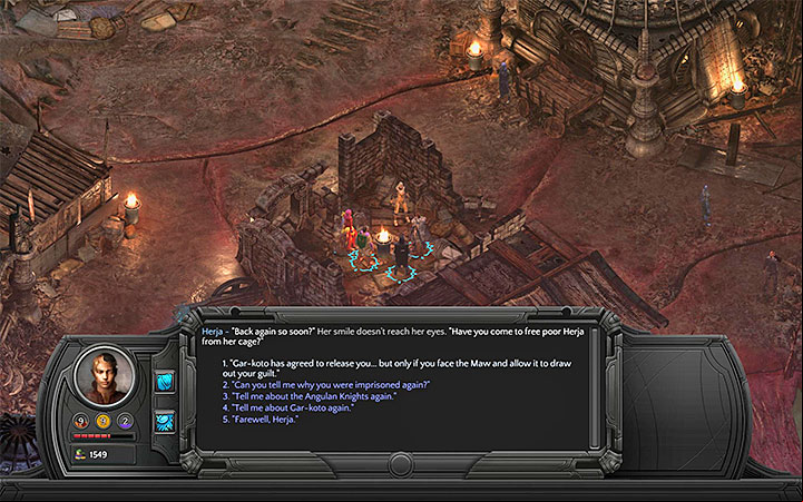 Herja will agree to be devoured by the Maw - The Newborn Maw - side quest walkthrough | Small Nihilesh - Bloom: Small Nihilesh - Torment: Tides of Numenera Game Guide