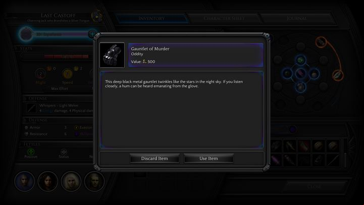 Finding the Gauntlet of Murder - (Dracogens Price) The item is carried by Doran, the leader of a group of cultists that are encountered in Ascension (M20 - Places where you can unlock permanent stat bonuses | Adventurers Guide - Adventurers Guide - Torment: Tides of Numenera Game Guide