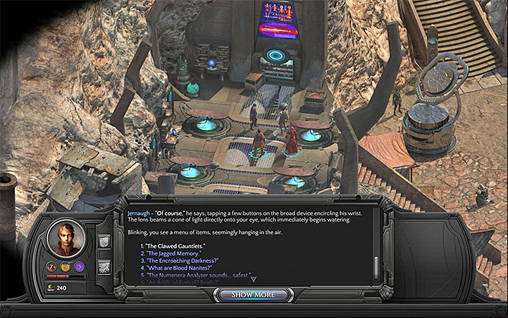 Jernaughs clinic can be found in Cliffs Edge - All Torment: Tides of Numenera Achievements / Trophies - Strategy Guide - Torment: Tides of Numenera Game Guide
