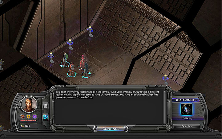 Look through the graves until you find the Phylactery - All Torment: Tides of Numenera Achievements / Trophies - Strategy Guide - Torment: Tides of Numenera Game Guide