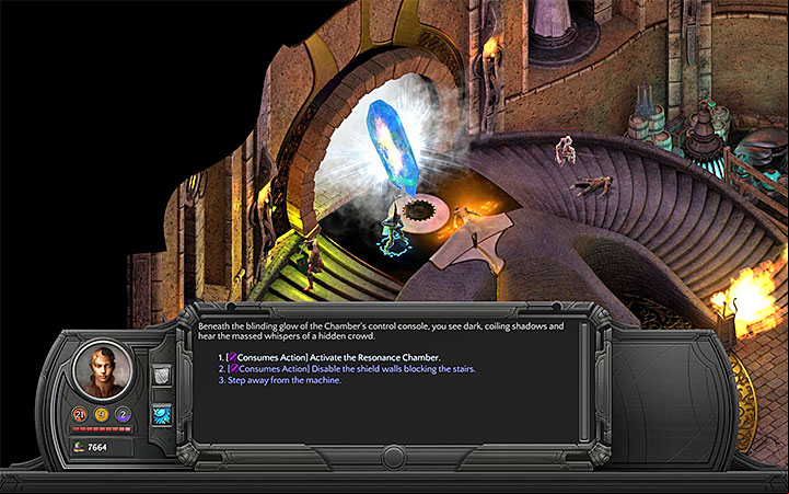 Interact with the control after murdering or convincing Mazzof - Into the Depths - main quest walkthrough | Bloom Heart - Bloom: Bloom Heart - Torment: Tides of Numenera Game Guide