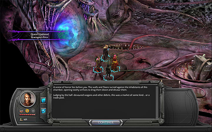 The portal will lead you to Trade Post - How to reach the Trade Post and Ascension in Bloom? - Puzzles and additional activities - Torment: Tides of Numenera Game Guide