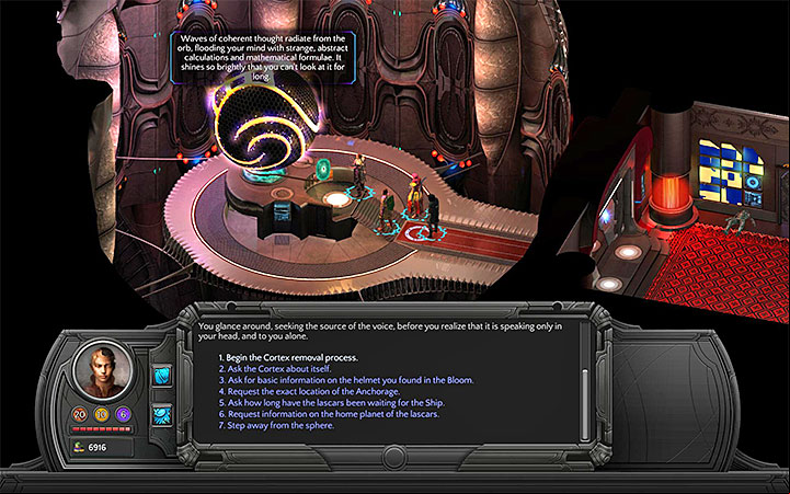 After the battle the Cortex is yours. - Dracogens Price - main quest walkthrough | Memoviras Courtyard - Bloom: Memoviras Courtyard - Torment: Tides of Numenera Game Guide