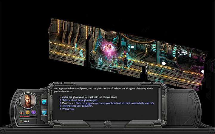Obtain a source of energy in any way you want - A Hilt Without a Blade - side quest walkthrough | Vast Interior - Bloom: Vast Interior - Torment: Tides of Numenera Game Guide